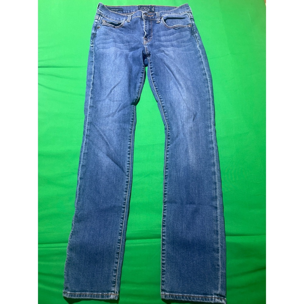 Lucky Brand Jeans Sofia Skinny size 6 / 28 Ankle Light Wash, 30" Inseam Mid Rise